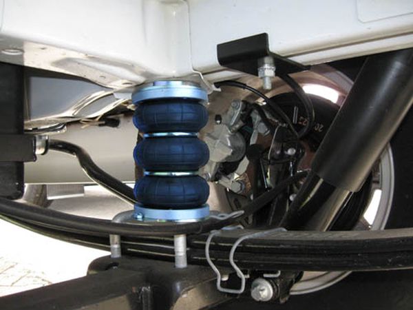 Auflastung Wohnmobil Fiat Ducato X250 (30 light), Bj. 2006-2014, auf 3300 kg, Luftfeder FB6, System LF1B