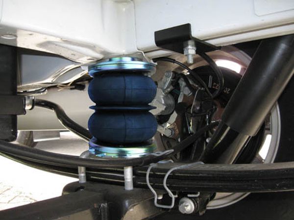 Peugeot Boxer Eurochassis X250 (2014-), Zusatz-Luftfederung 8 Zoll Zweikreis Doppelfaltenbalg- Anlage, syst. LF1B