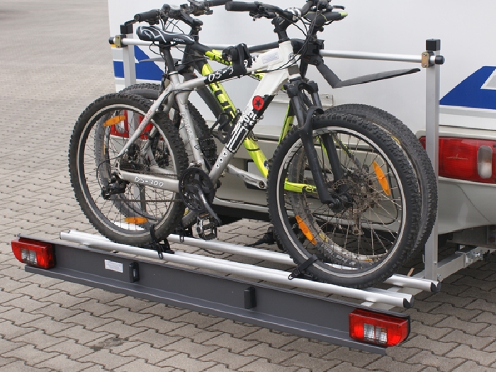 ALUTRANS MAXX Wohnmobil Fahrradträger für 2 Fahrräder o. E-Bike