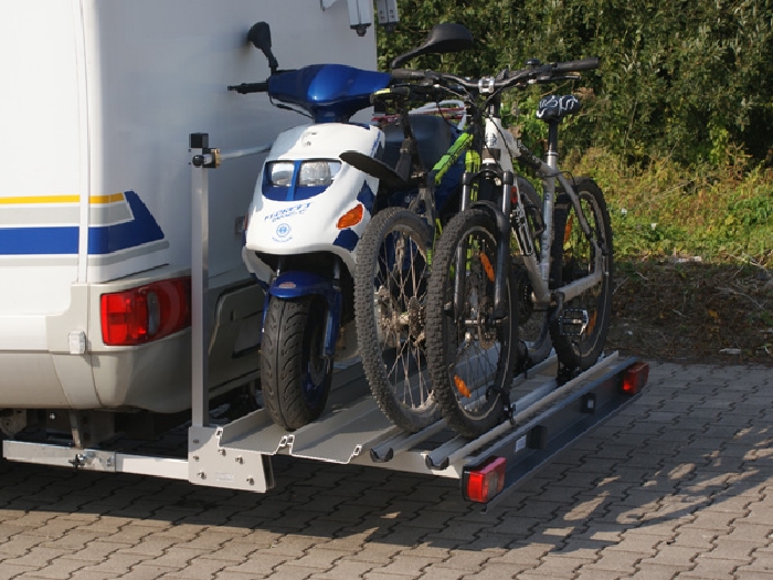 ALUTRANS Premium 1 Roller/ Motorradträger- plus 2 Fahrr /E-Bike_150kg