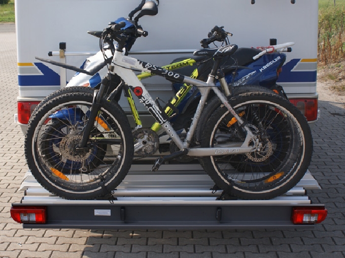 ALUTRANS Premium 1 Roller/ Motorradträger- plus 2 Fahrr /E-Bike_200kg