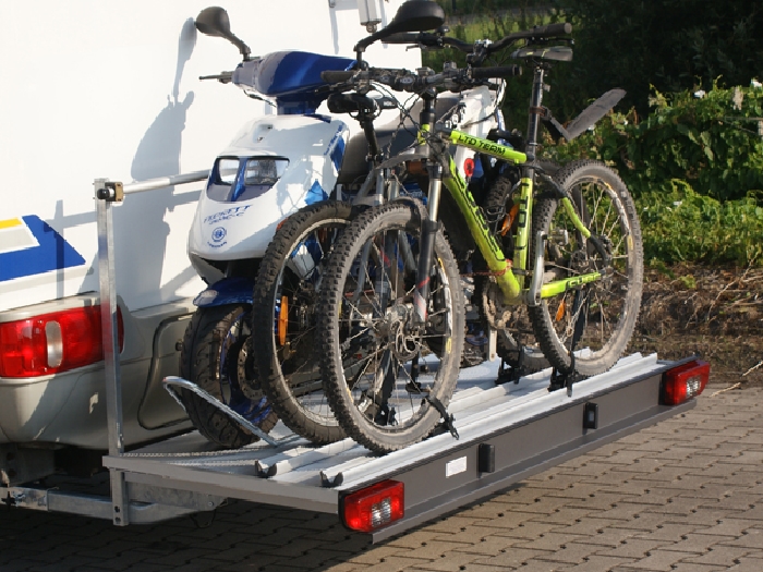 ALUTRANS ECO prestige 1 Roller/ Motorradträger- plus 2 Fahrr /E-Bike_150kg