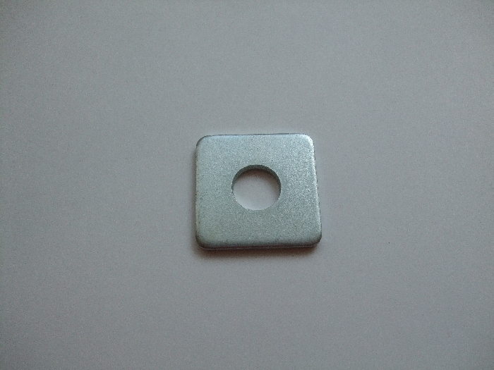 Unterlegscheibe Durchmesser 11,3 mm x 29,5, vierkant, vz, 1 Stk.