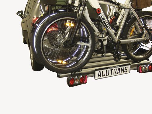 Fahrradträger ALUTRANS ALUBIKE 4- ++ Empfehlung ++ für d. Anhängerkupplung++ AHK Fahrradträger für 4 Fahrräder