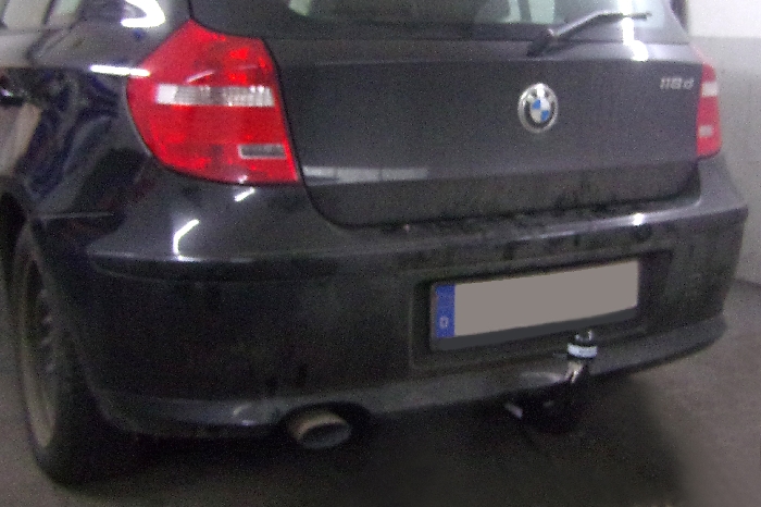 Anhängerkupplung für BMW-1er E81, E87, E82, 3trg, 5trg. , Cabrio, Baujahr 2004-2011 Ausf.: V-abnehmbar