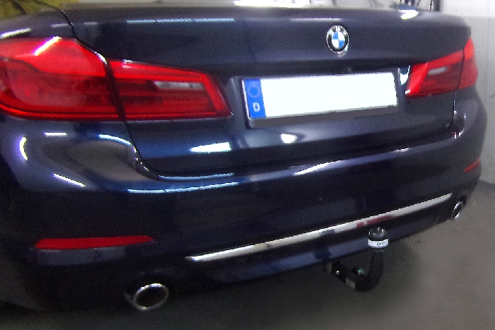 Anhängerkupplung für BMW-5er Limousine G30, speziell 530e, nur für Heckträgerbetrieb, Baujahr 2019-