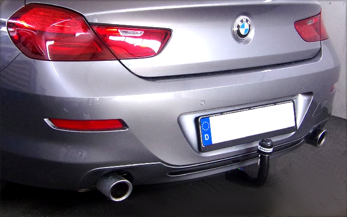 Anhängerkupplung für BMW 6er Gran Coupe F06, nur für Fzg. mit Anhängelastfreigabe 2015- - V-abnehmbar