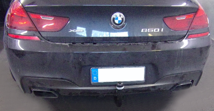 Anhängerkupplung für BMW-6er Gran Coupe F06 m. M- Performance, nur für Fzg. mit Anhängelastfreigabe, Baujahr 2012-2015