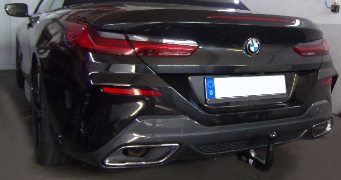 Anhängerkupplung für BMW 8er G14 Cabrio, nur für Heckträgerbetrieb 2019- - V-abnehmbar