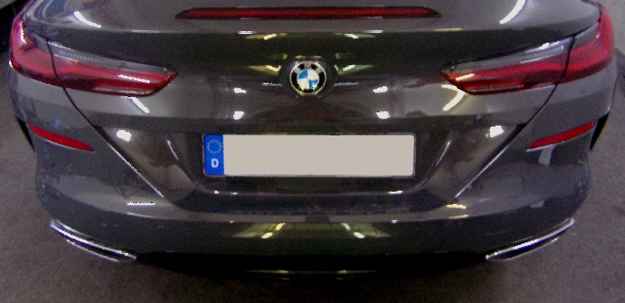 Anhängerkupplung für BMW-8er G15 Coupe, nur für Heckträgerbetrieb, Baujahr 2019-