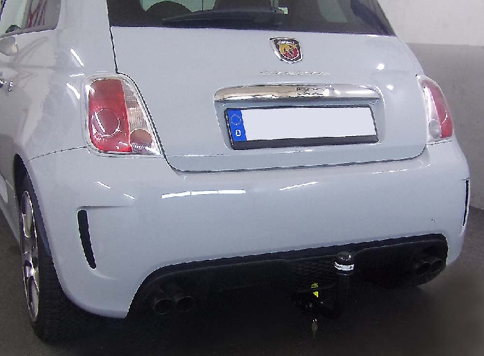 Anhängerkupplung für Fiat Abarth-500 Abarth spez. Abarth 500, 595, Baujahr 2007-2016