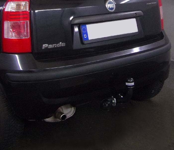 Anhängerkupplung für Fiat-Panda nicht 4x4, nicht Gasantrieb, Baureihe 2003-2011 starr