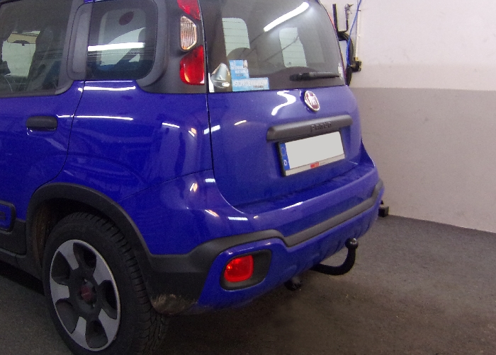 Anhängerkupplung für Fiat Panda nicht 4x4, nicht Gasantrieb, bitte vorab Fzg. auf Anhängelastfreigabe prüfen 2012- - starr