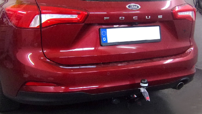 Anhängerkupplung für Ford Focus Kombi, nicht RS, ohne Elektrosatzvorbereitung 2018- - V-abnehmbar