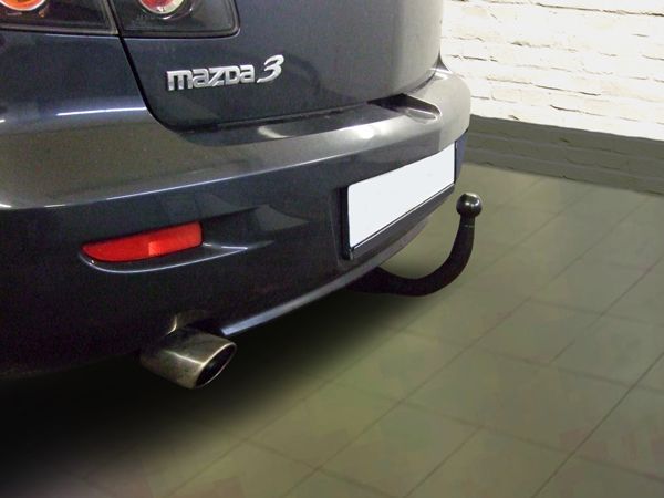 Anhängerkupplung für Mazda 3 Fließheck Sport, nicht für MPS 2003-2009 - V-abnehmbar