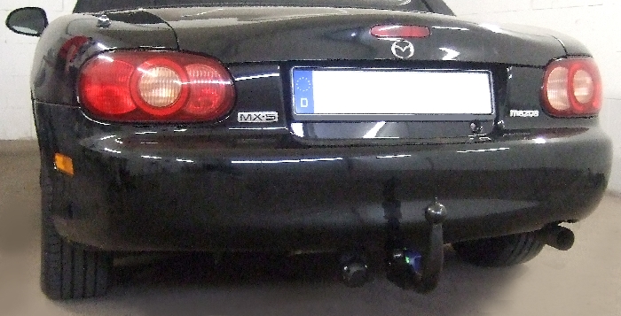 Anhängerkupplung für Mazda MX 5, NB nur für Heckträgerbetrieb, Montage nur bei uns im Haus 1997-2005 - V-abnehmbar