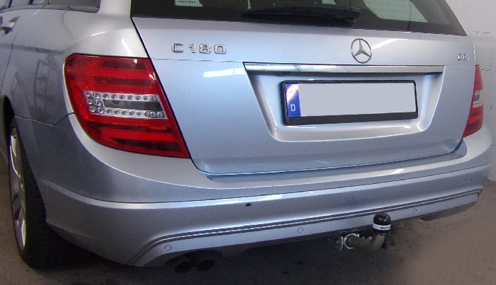 Anhängerkupplung für Mercedes C-Klasse Kombi W204 2011-2014 - abnehmbar