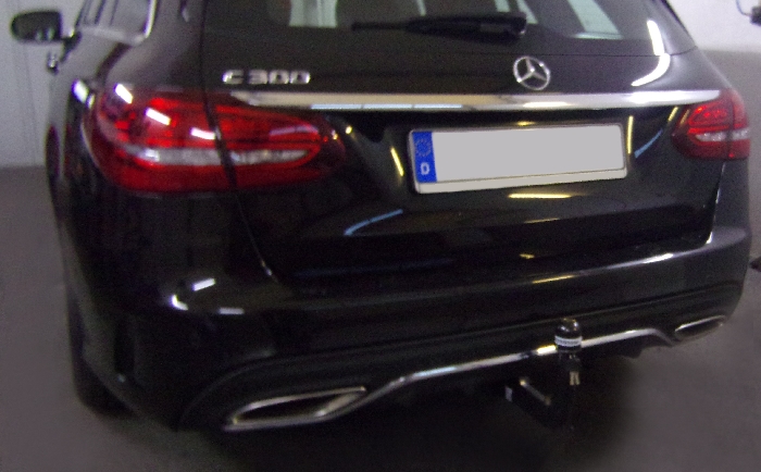 Anhängerkupplung für Mercedes-C-Klasse Kombi W205, spez. m. AMG Sport o. Styling Paket, Baujahr 2018-2021