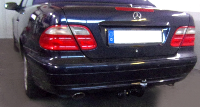 Anhängerkupplung für Mercedes CLK Coupé, Cabrio C208, nicht 430 1997-2002 Ausf.: abnehmbar