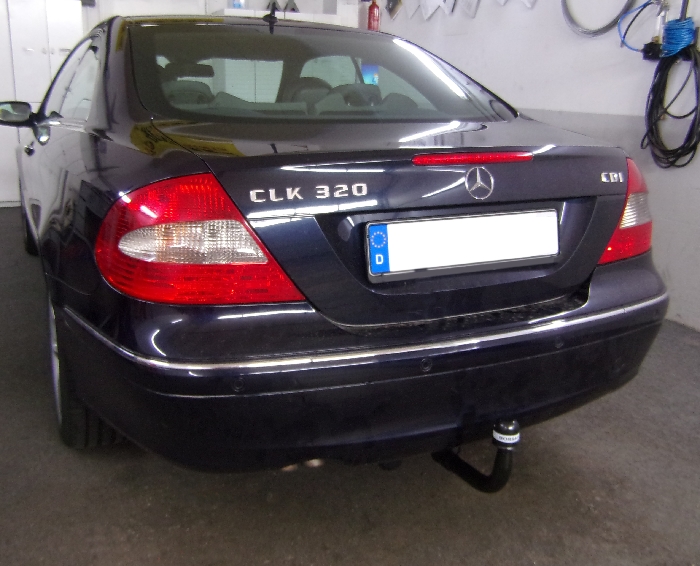 Anhängerkupplung für Mercedes-CLK Coupé C209, Baujahr 2002-