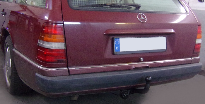 Anhängerkupplung für Mercedes-E-Klasse Kombi W 124S, inkl. 4x4, 4-Matic, Baujahr 1986-1993