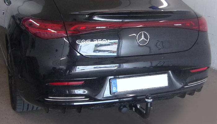 Anhängerkupplung für Mercedes EQE V295, mit Anhängelastfreigabe 2022- - V-abnehmbar