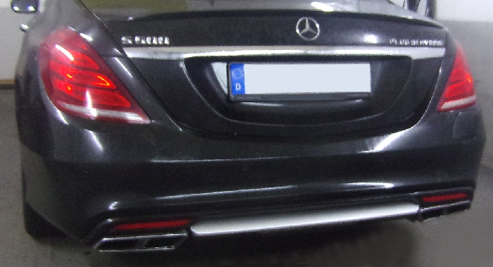 Anhängerkupplung für Mercedes-S-Klasse W222, spez. m. AMG Sport o. Styling Paket, Baujahr 2013-2017