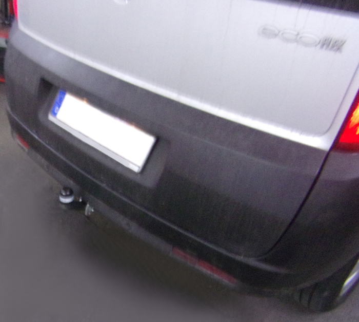 Anhängerkupplung für Opel Combo D, incl. Tour 2012-2018 - starr