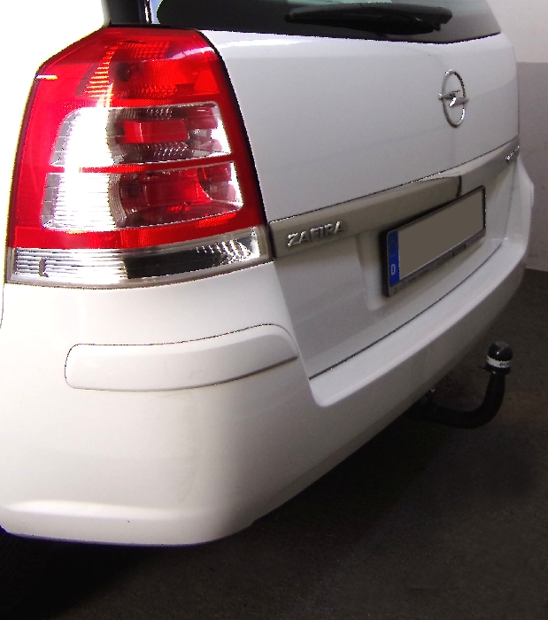 Anhängerkupplung für Opel Zafira B, Van, CNG- Modelle, Fzg. mit REC 2005-2015 - V-abnehmbar