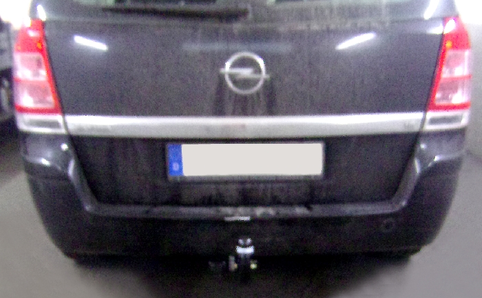 Anhängerkupplung für Opel-Zafira B, Van, Fzg. ohne REC, Baujahr 2005-2015