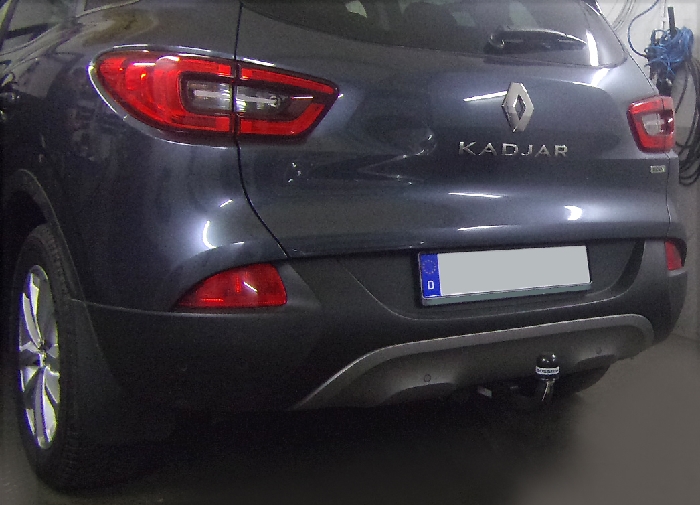 Anhängerkupplung für Renault-Kadjar - 2015-2018 Ausf.: V-abnehmbar