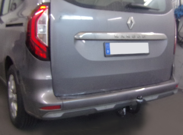 Anhängerkupplung für Renault-Kangoo III nicht für Express, ohne Elektrosatzvorbereitung, Baujahr 2021- Ausf.: starr