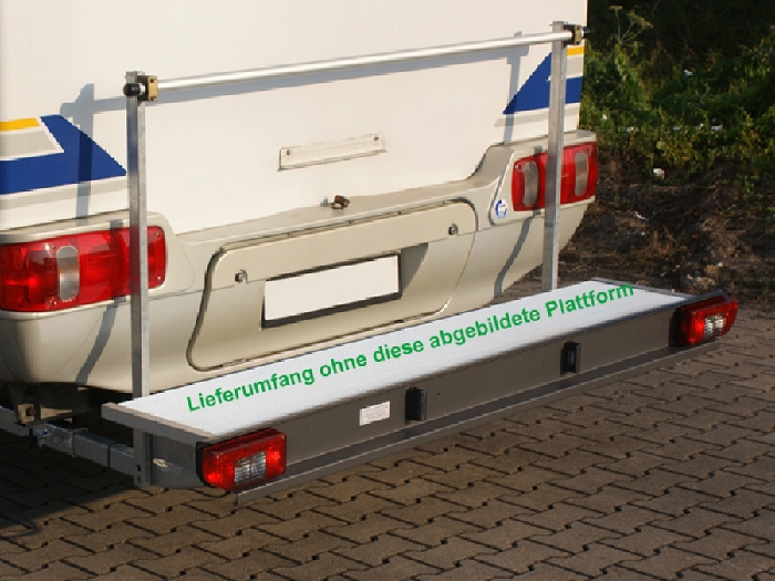 ALUTRANS prestige Grundträger universell 150kg spez. für Ford Transit V363 Bj. 2014-, m. AHK