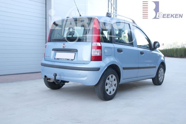 Anhängerkupplung für Fiat-Panda nicht 4x4, nicht Gasantrieb, Baureihe 2003-2011 starr