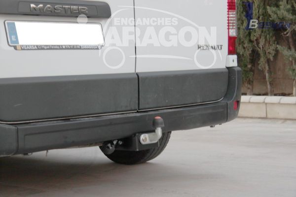 Anhängerkupplung für VW Crafter II 30-35, Kasten, Radstd. 3640mm, 4490mm, Fzg. ohne Trittbrettst. m. Vorbereitung 2017-2023 - starr