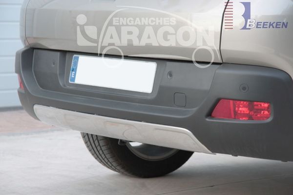 Anhängerkupplung für Peugeot 3008 2009-2010 - V-abnehmbar