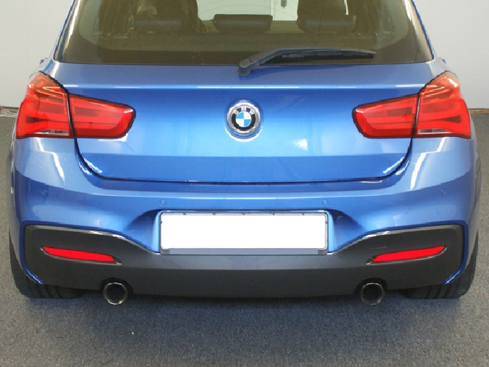 Anhängerkupplung BMW 1er F20, speziell M135i, nur für Heckträgerbetrieb - 2011-2014 V-abnehmbar