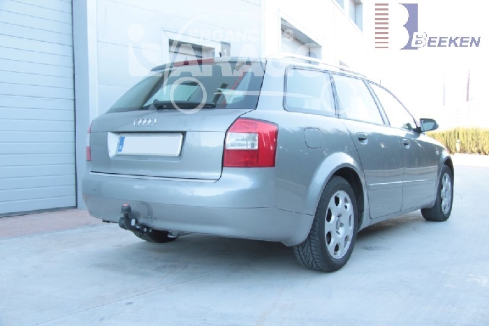 Anhängerkupplung für Audi-A4 Avant nicht Quattro, nicht RS4 und S4, incl. S-line - 2001-2004 Ausf.:  feststehend