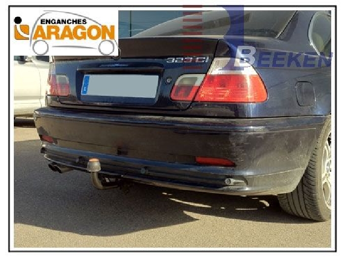 Anhängerkupplung für BMW-3er - 2001- Compact, E46/5 Ausf.:  feststehend