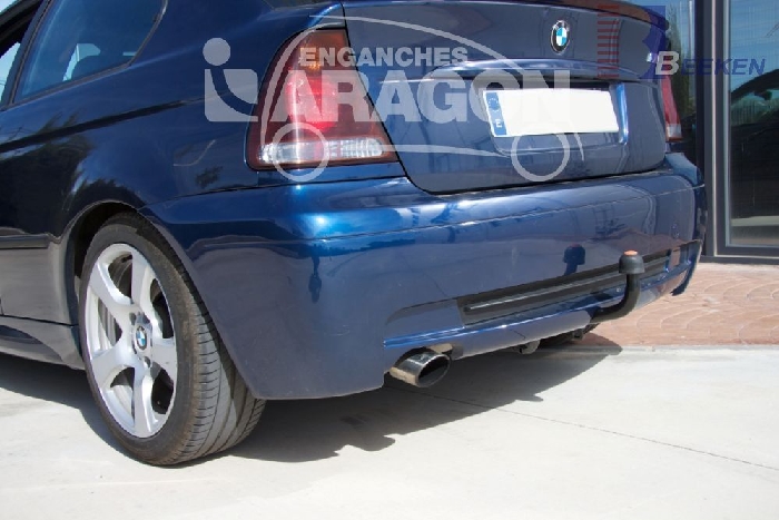 Anhängerkupplung für BMW-3er Coupe E46 nicht M- Paket - 1999- Ausf.:  feststehend