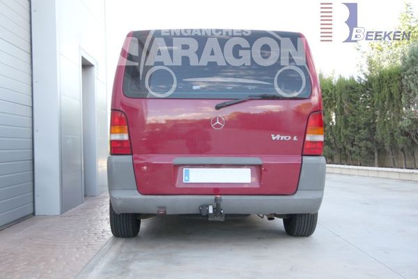 Anhängerkupplung für Mercedes-Vito W638, nicht. Kfz mit Parktronic - 1996-2003