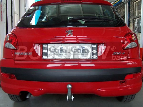 Anhängerkupplung für Peugeot-206+ - 2009- Base Ausf.:  feststehend