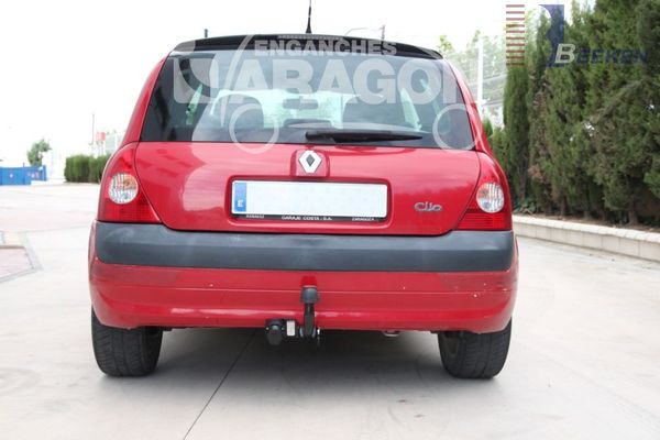 Anhängerkupplung für Renault-Clio - 1998-2001 II Fließheck, nicht 16V 1,8 Rsi Baccara Ausf.:  feststehend