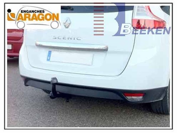Anhängerkupplung für Renault-Grand Scenic nicht RX4 - 2013-2016