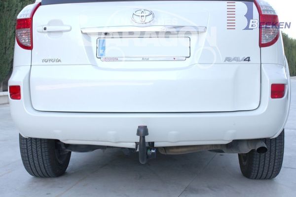 Anhängerkupplung für Toyota-RAV 4 III (XA3) Fzg. m. Nummernschild an der Hecktür - 2009-2012