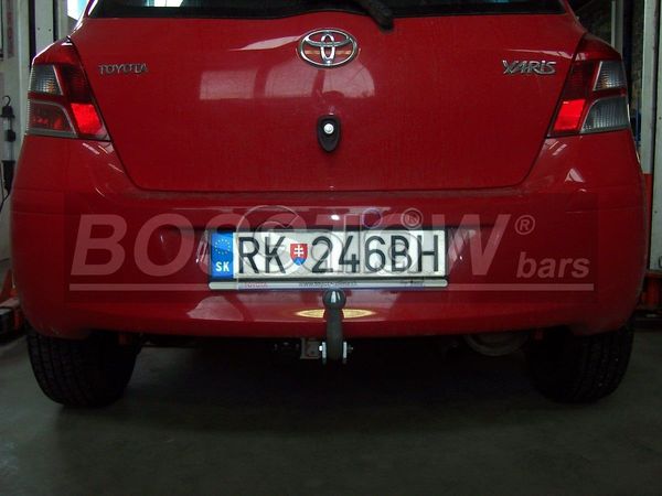 Anhängerkupplung für Toyota-Yaris - 2011-2014 Fließheck, nicht Hybrid Ausf.:  feststehend