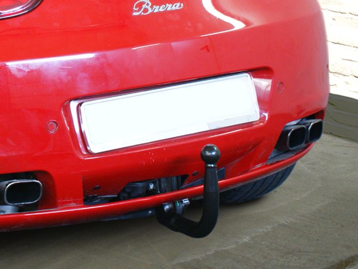 Anhängerkupplung für Alfa Romeo Brera inkl. 4x4, inkl. V6 2005-2010 - V-abnehmbar
