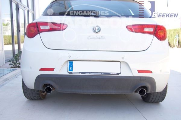 Anhängerkupplung für Alfa Romeo Giulietta Fließheck Typ 940 2010- - V-abnehmbar