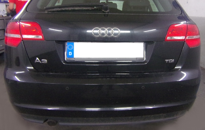 Anhängerkupplung für Audi A3 5-Türer Sportback incl. Quattro 2008-2013 - starr