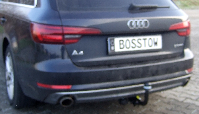 Anhängerkupplung für Audi A4 Avant spez. G-Tron 2015- - V-abnehmbar